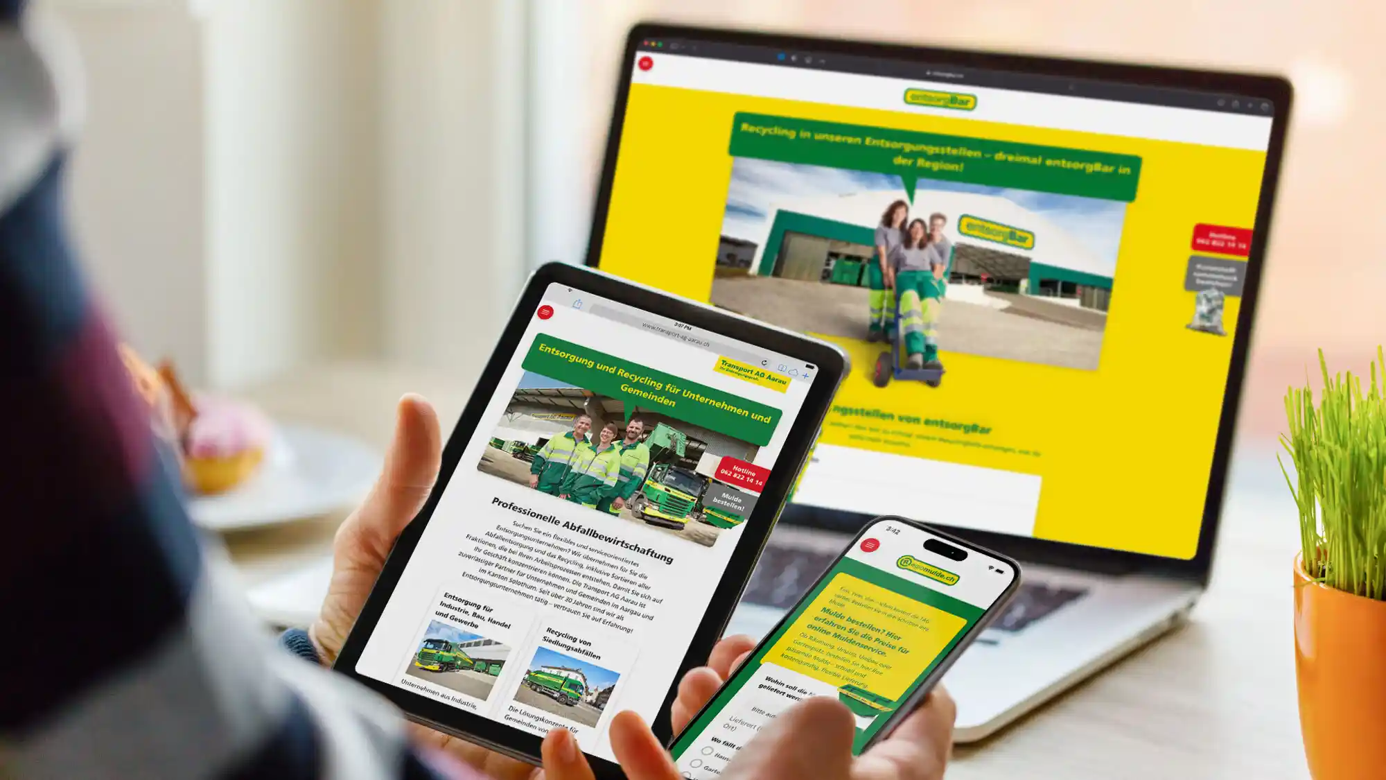 Transport AG Aarau – Websites