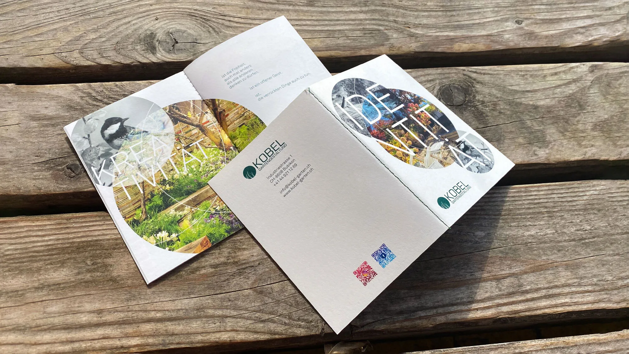 Kobel Gartengestaltung – Booklet