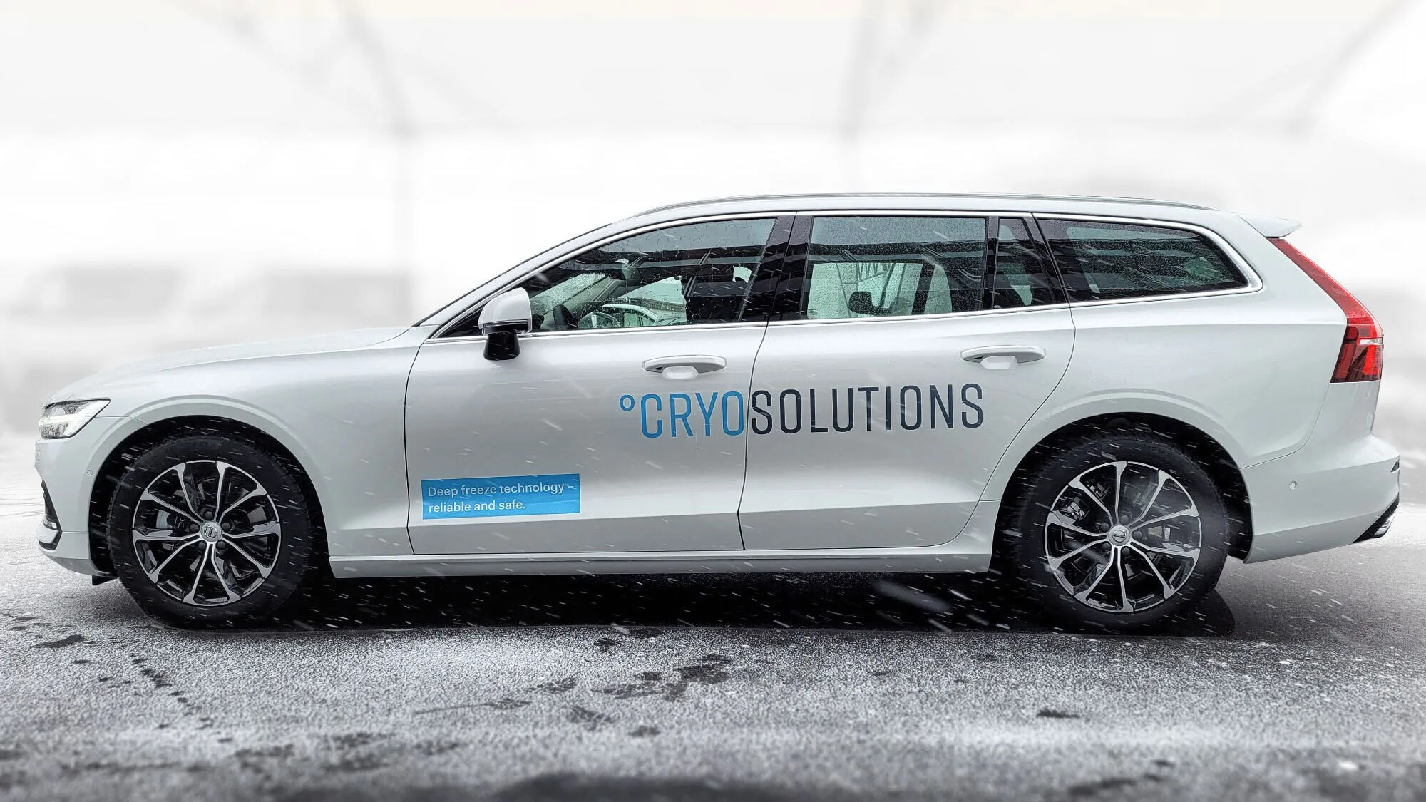CryoSolutions AG – Corporate Design – Autobeschriftung