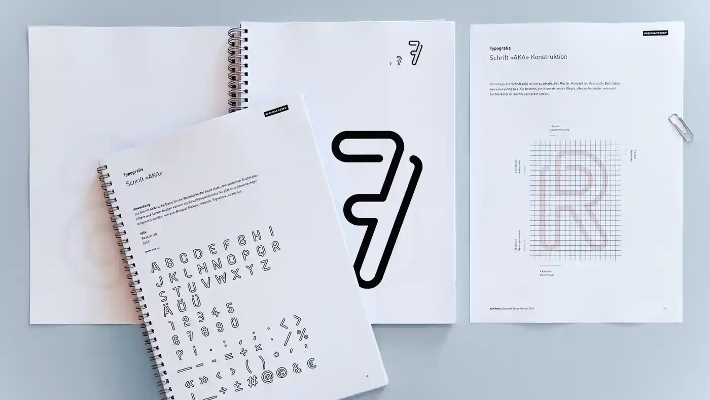 Alte Kantonsschule Aarau – Corporate Design – Font