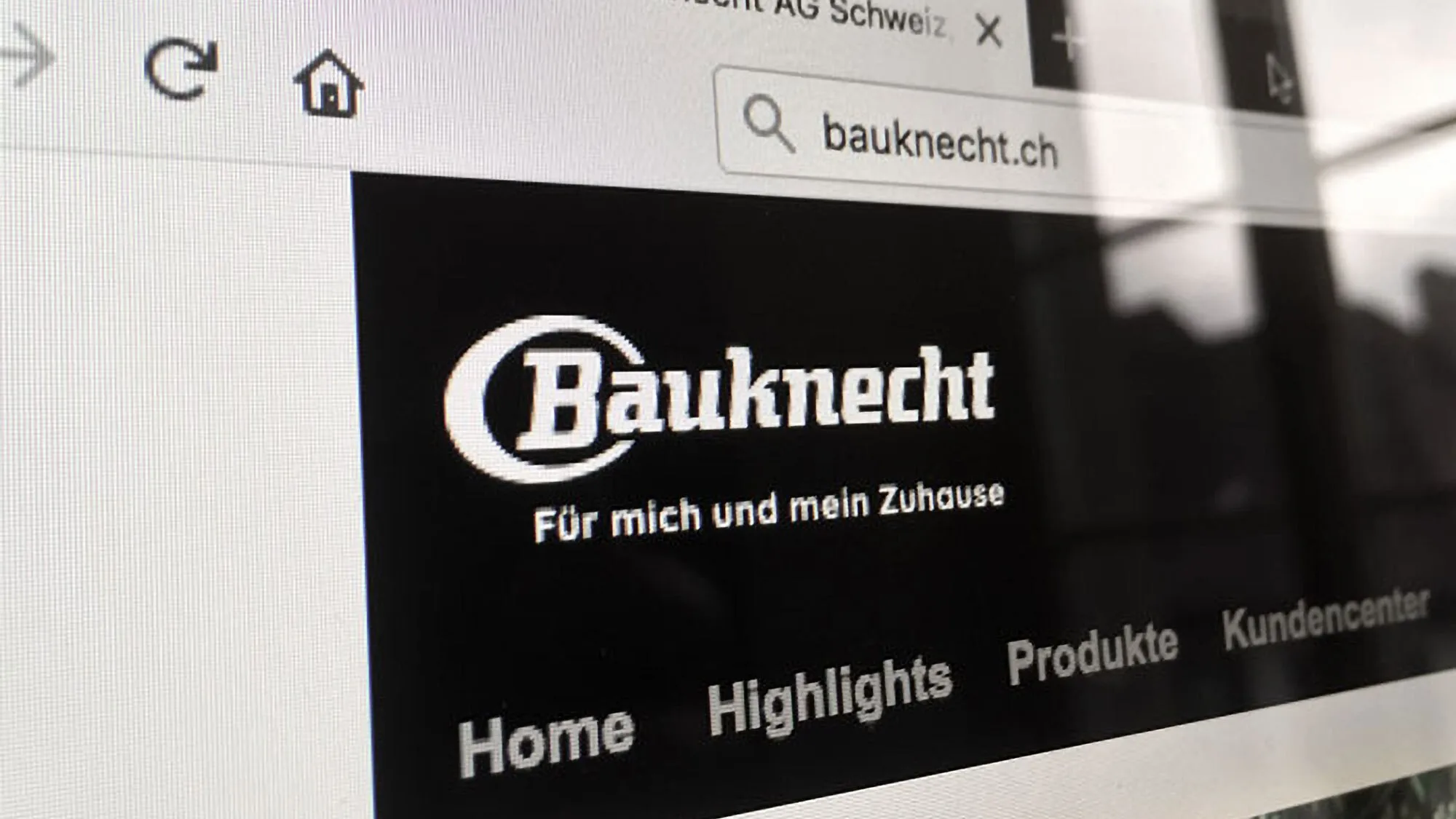 Bauknecht AG – Website
