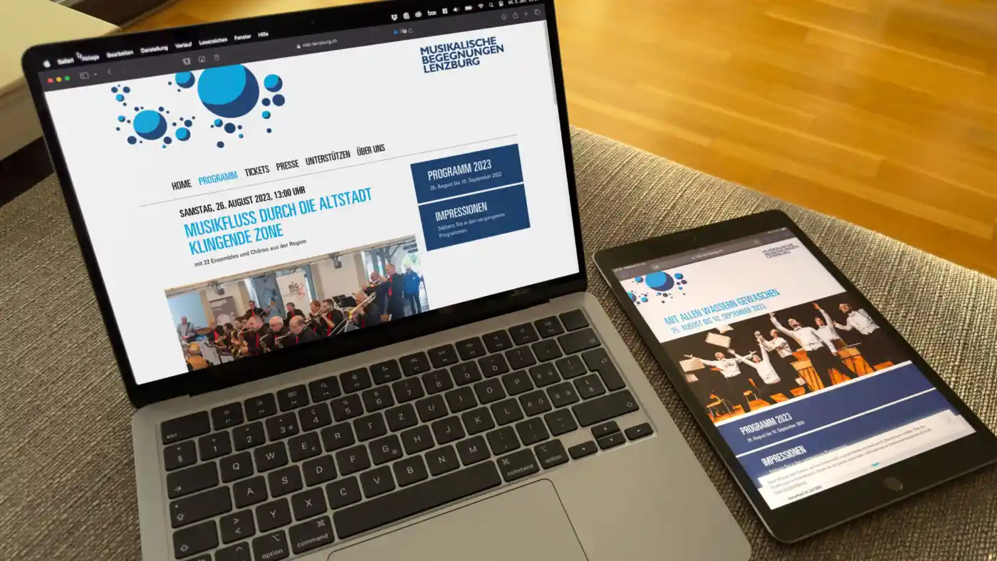 Musikalische Begegnungen Lenzburg – Website