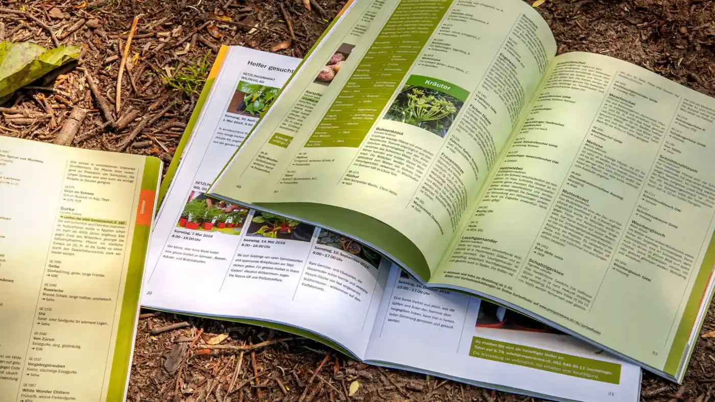 ProSpecieRara – Sortenfinder – Katalog Innenseiten