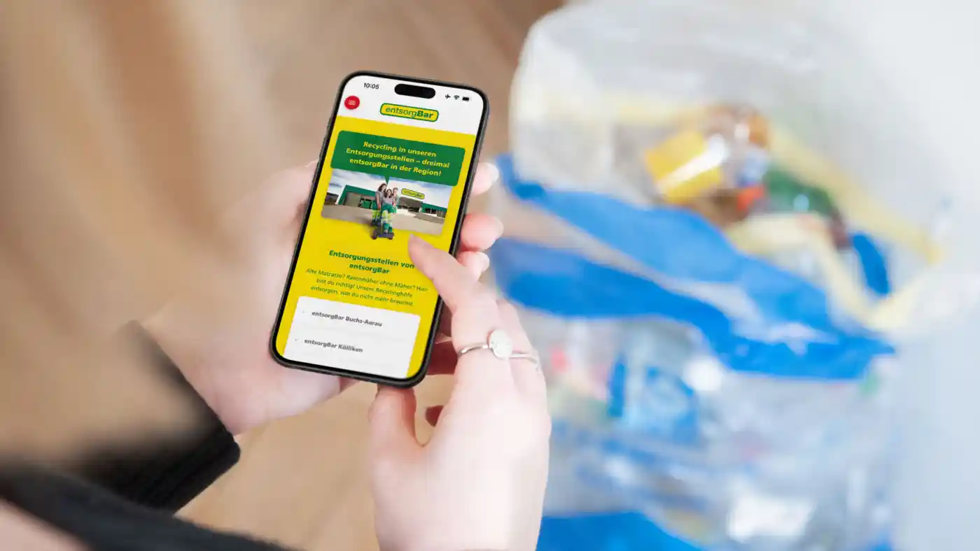 Transport AG Aarau – Website entsorgbar.ch