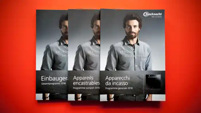 Bauknecht AG – Kataloge Titelseiten