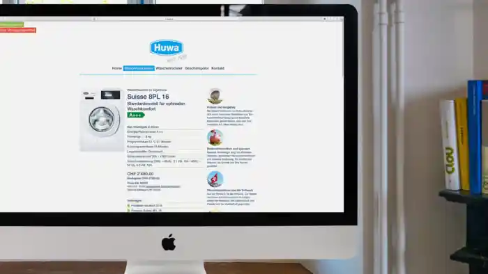 R. Hunziker AG – Website – Desktop Produkt