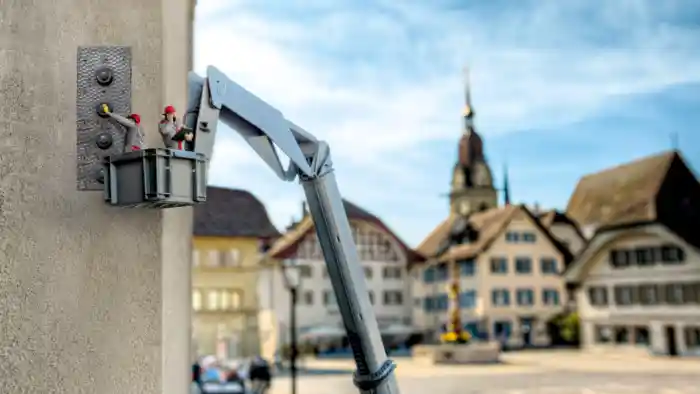 StWZ Energie AG – Corporate Design – Key Visual Hebekran